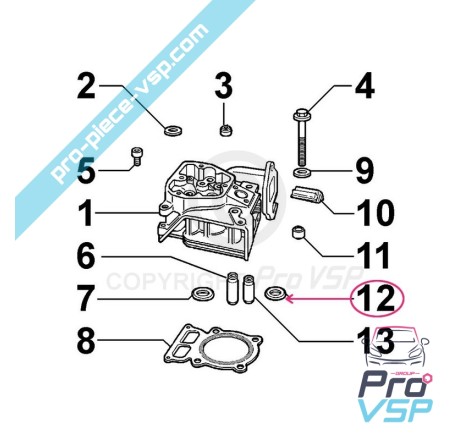 Exhaust valve seat