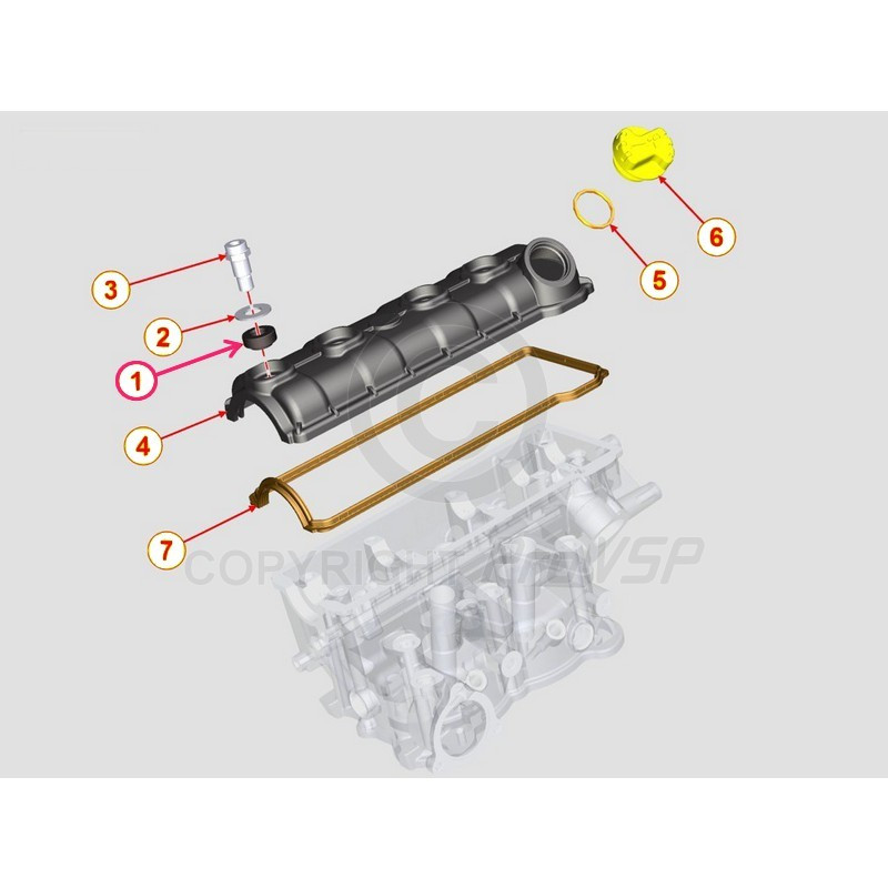 Rocker Cover Tiiviste