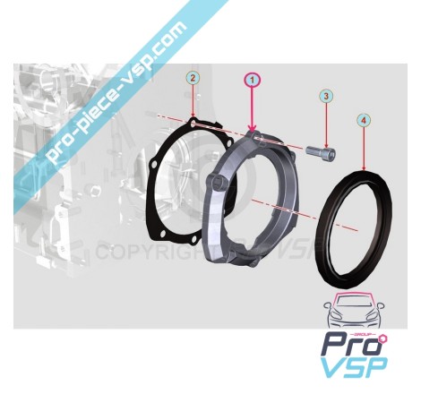 Bearing door seal