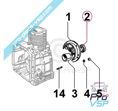 Crankshaft SPI seal
