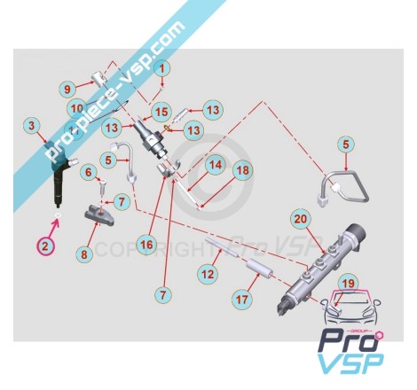 Injector gasket