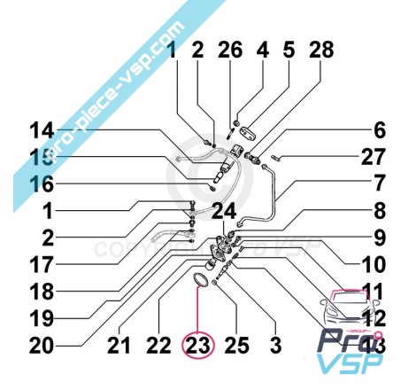 Joint injection pump