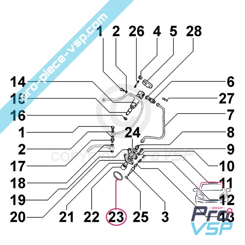 Joint injection pump