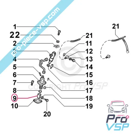 Motoreinspritzpumpe Pusher Lombardini 15ld