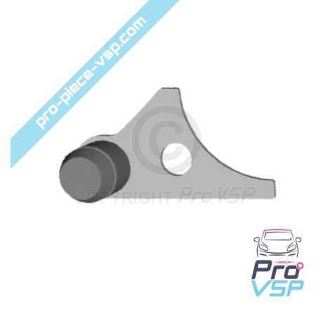 Return spring fixing plate
