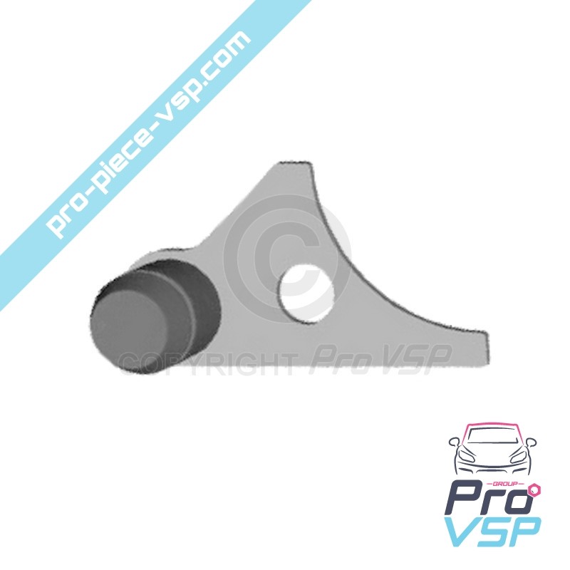 Return spring fixing plate