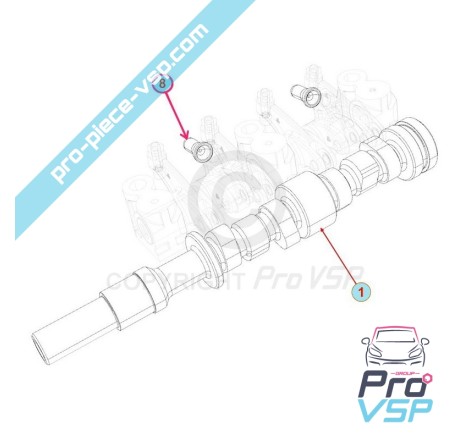 PUSH PUSH PUMP FOR ENGINE Lombardini Focs Progress 502