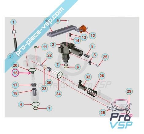 Injector clamp