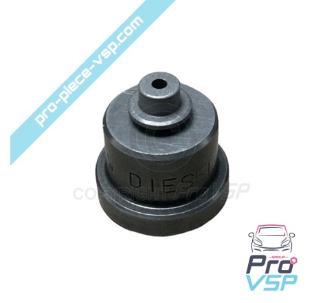 Injection pump valve