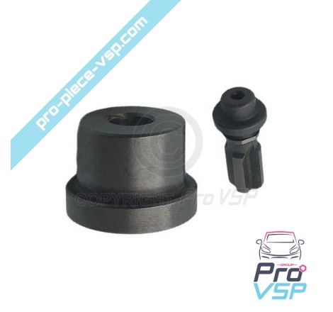 Injection pump valve