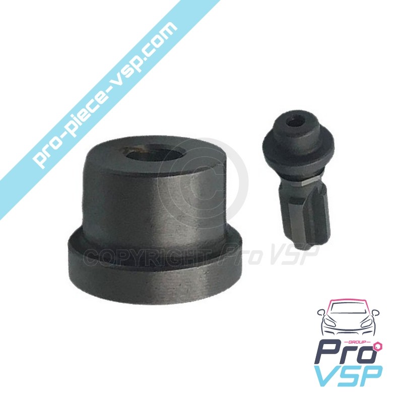 Injection pump valve