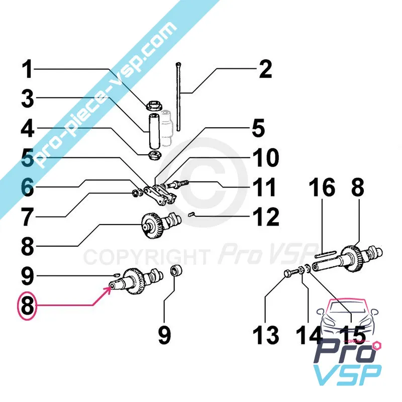 Cavo del motore Lombardini 6LD325
