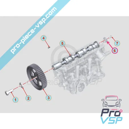 Cablu senzor de fază pentru motor Lombardini DCI 442