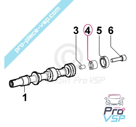 Exzentermotorkabelwelle Lombardini 502 523