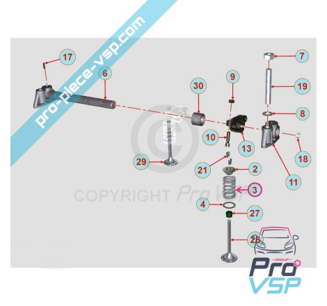 Valve spring