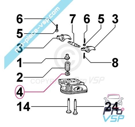 Valve spring washer