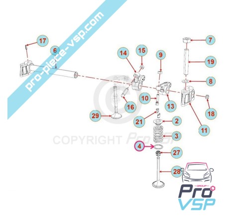 Spring seat washer