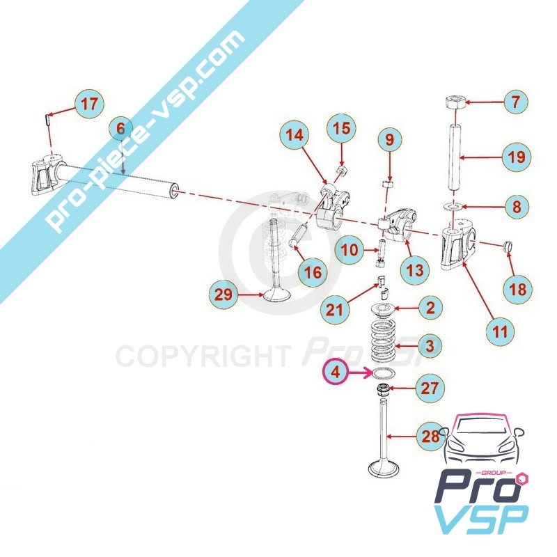 Spring seat washer