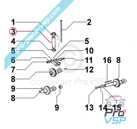 Valve rod tube
