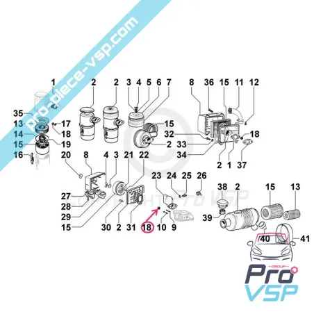 Nuss M8 Motor Lombardini 6LD325
