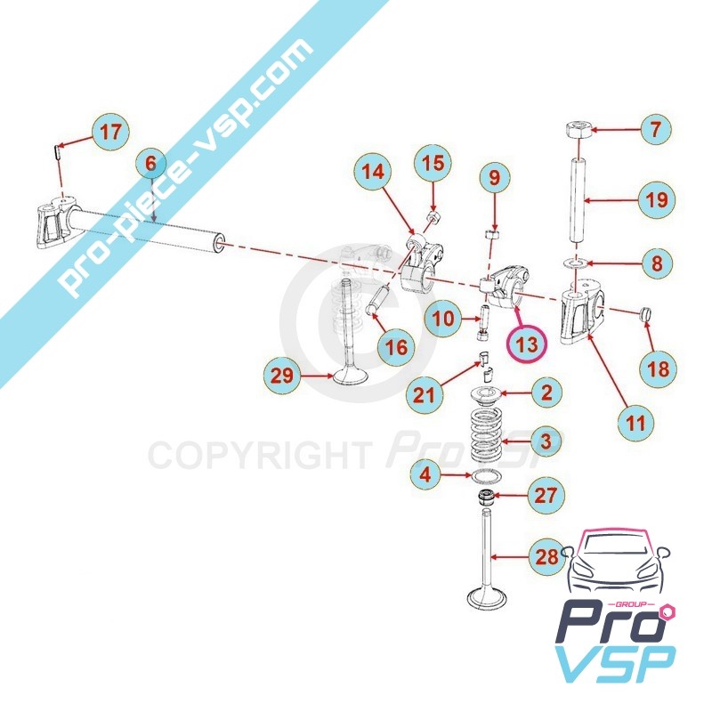 Valve rocker