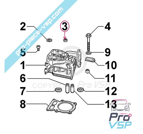 Valve tail seal
