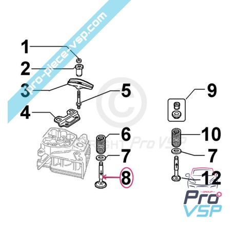 Intake valve