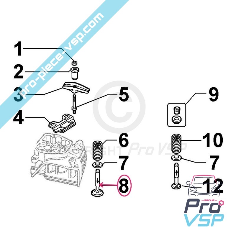 Intake valve