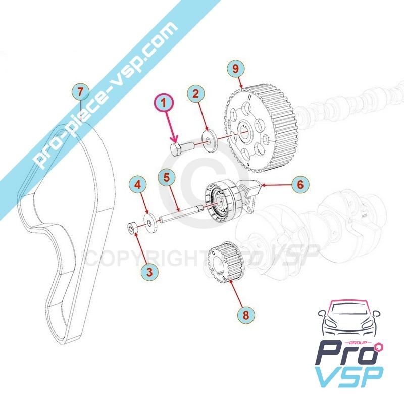 Caps Tree Pulley Screw