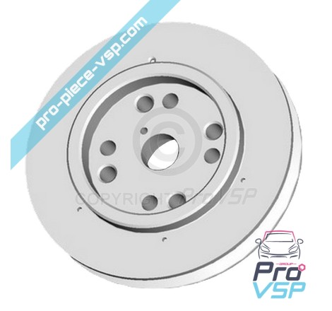 Polia do virabrequim para o motor Lombardini Focs 502 523