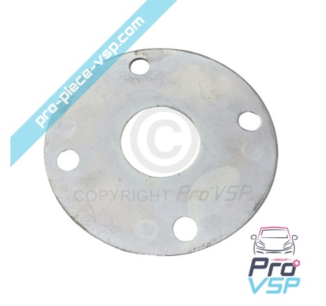 Against ventilation helix plate
