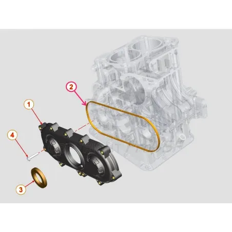 Lombardini Gear LID tiiviste dci