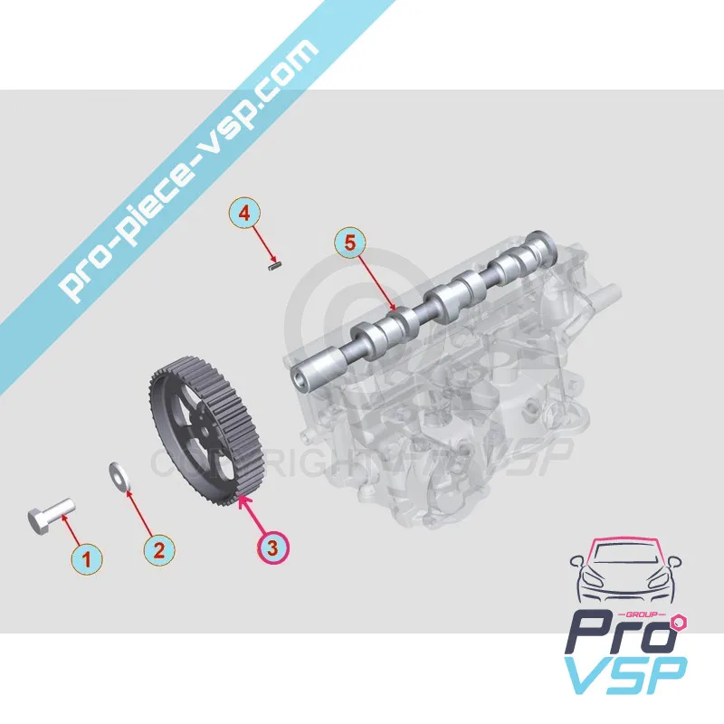 Polia de Tree Original do Motor Lombardini DCI