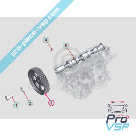 Polia de Tree Original do Motor Lombardini DCI