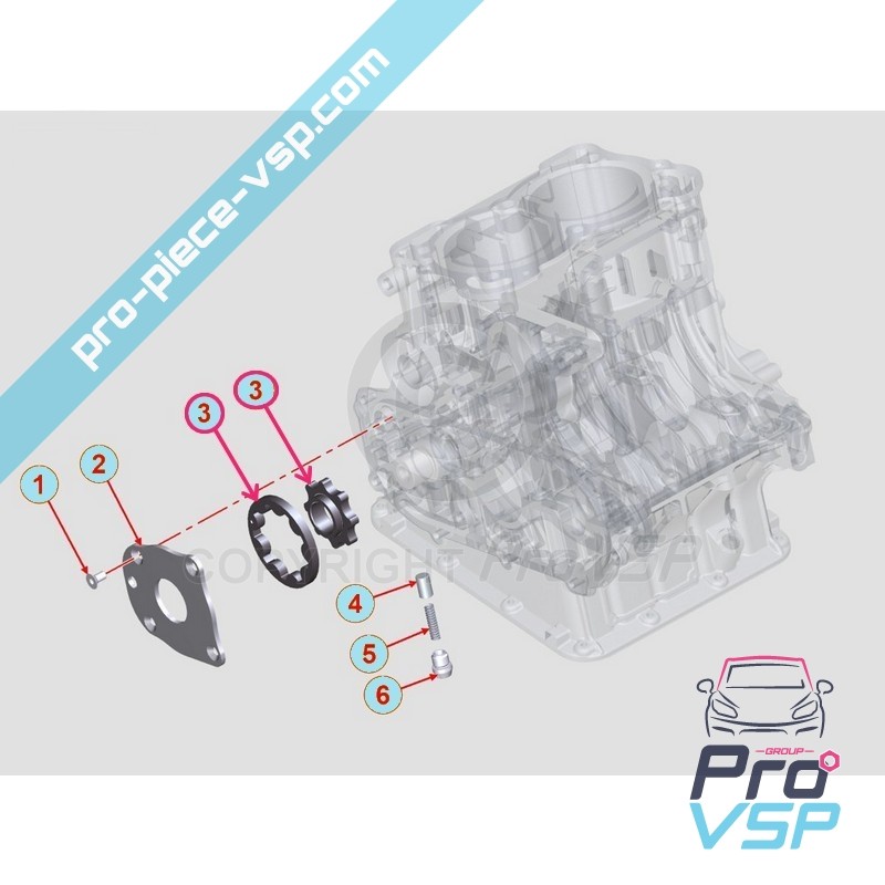 Oil pump rotor