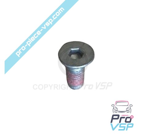 Oil pump plate screw