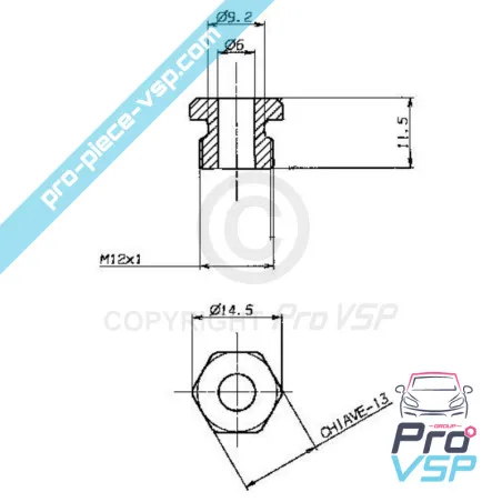Engine oil pump cap Lombardini 15ld