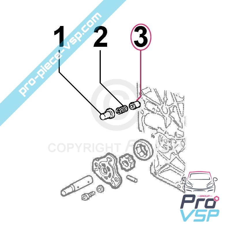 Oil pump piston