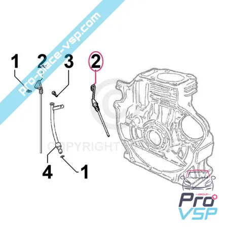 Misuratore del motore del motore Lombardini 15ld