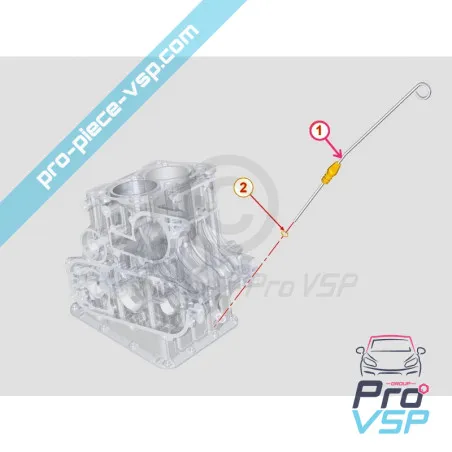 Medidor de óleo do motor Lombardini DCI 442