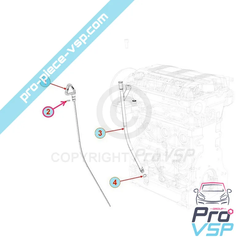 Seal de calibre oxed para motor Lombardini Focs Progress 502 523