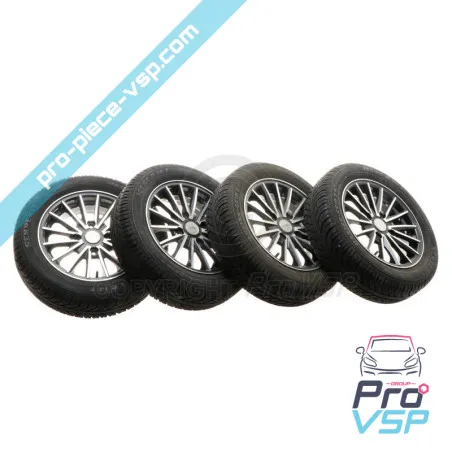 Pack Rims + pneus usados para Jdm Xheos