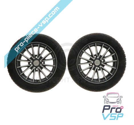 Pack rims + tires