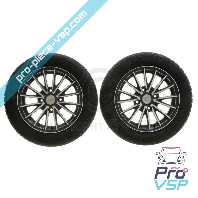 Pack rims + tires