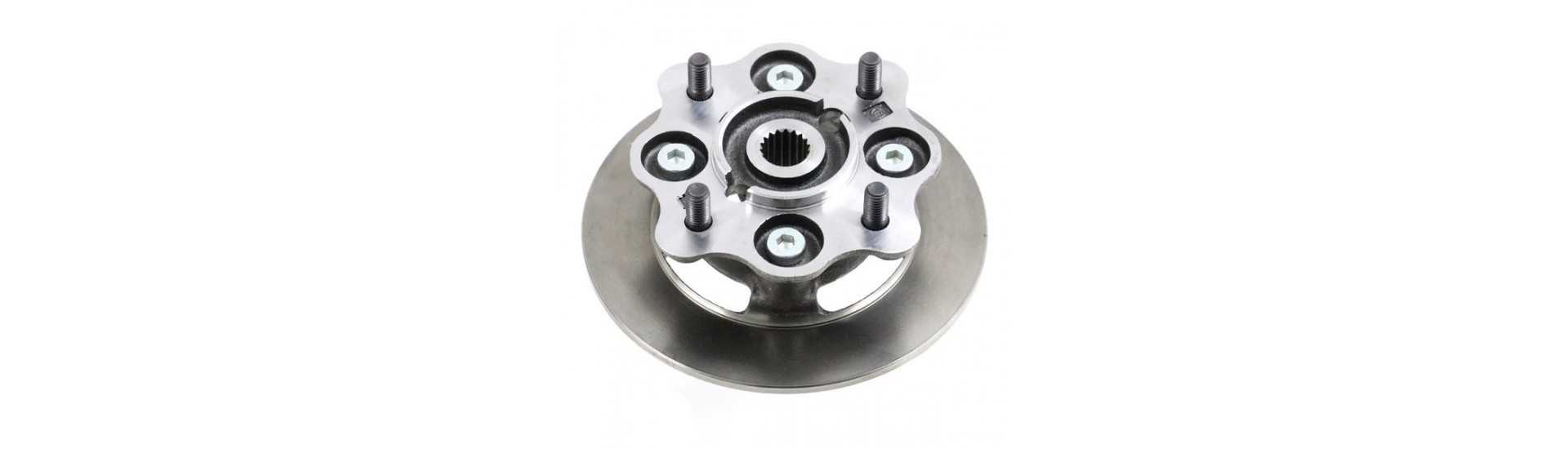 Wheel hub + brake disc at the best car price without license