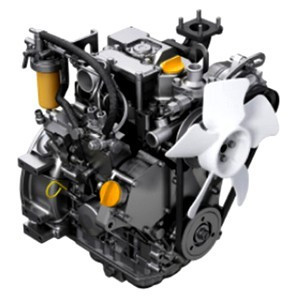 Pièces moteur Yanmar bicylindre 2TNE68 pour voiture sans permis