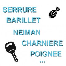 Serrure / Charnière