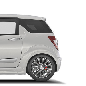 Caroseria din spate fără permis Ligier JS50 / JS50L phase 3