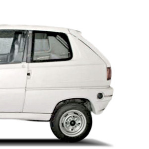 Caroseria din spate la cel mai bun preț auto fără permis Aixam A550