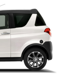 Autocarros traseiros sem permissão Aixam Crossline Vision